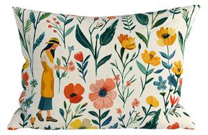 Polybavlnená obliečka na vankúš FLOVINA POLY 50x70 cm, farebný
