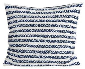 Polybavlnená obliečka na vankúš NAVYSTA POLY 45x45 cm, modro-biela