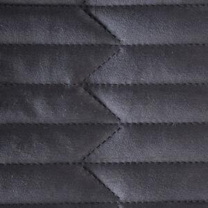 EUROFIRANY Exkluzívny prehoz na posteľ z mäkkého a na dotyk príjemného zamatu 220 cm x 240 cm čierna 100 % polyester Rozmery textílií: 220 cm x 240 cm