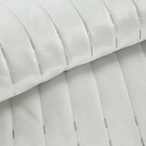 Dekorstudio Zamatový prehoz na posteľ FRIDA1 170x210cm biely