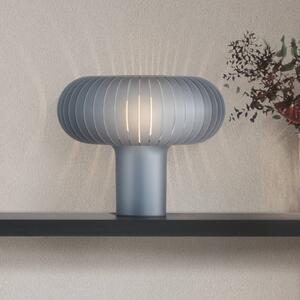 Kartell Stolová lampa Teresa Frozen, nebovo modrá, stmievateľná, E27, Modrá, Obývacia izba / jedáleň, Plast, Dizajn, Stojacie svietidlo