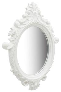 Nástenné zrkadlo v zámockom štýle 56x76 cm biele