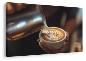 Obraz latte art v šálke