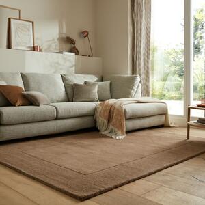 Hnedý vlnený koberec 120x170 cm – Flair Rugs