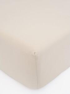 Jersey plachta do postieľky Classic 70 x 140 cm – prírodná