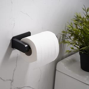 ViaDomo Via Domo - Držiak na toaletný papier Auriga - čierna - 13,5x5x7,5 cm
