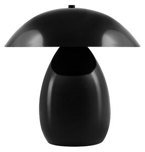 Stolná lampa čierna železná kovový podstavec 30 cm moderný dizajn bytové doplnky obývacia izba