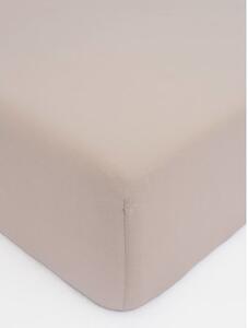 Jersey plachta do postieľky Classic 60 x 120 cm – cappuccino