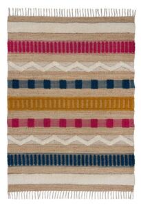 Ručne tkaný koberec s prímesou vlny v prírodnej farbe 200x290 cm Medina – Flair Rugs