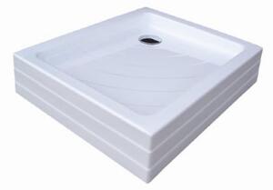 Sprchová vanička obdĺžniková Ravak 90x75 cm akrylát A003701120