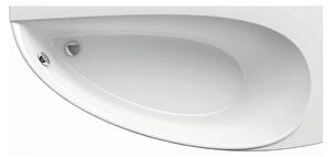 Asymetrická vaňa Ravak Avocado 160x75 cm akrylát pravá CH01000000