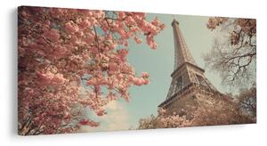 Obraz jarná Paríž s Eiffelovkou