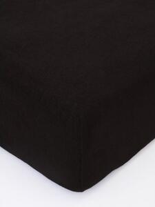 Froté plachta 140 × 200 cm - tmavo hnedá
