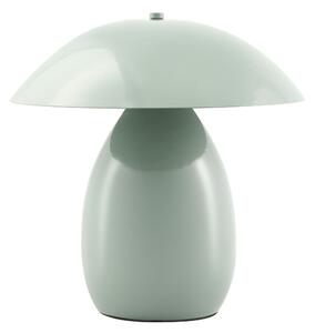 Stolná lampa svetlozelená železná kovový podstavec 30 cm moderný dizajn bytové doplnky obývacia izba