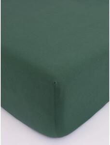 Jersey plachta Classic 120 x 200 cm – tmavo zelené