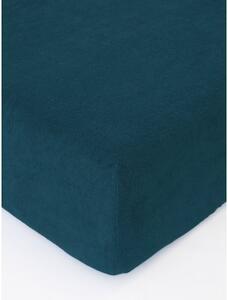 Froté plachta 140 × 200 cm - petrolejová