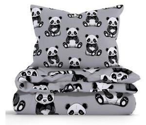 Bavlnené obliečky Renforcé - Panda