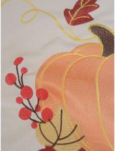 Jesenná obliečka na vankúš 45 x 45 cm - Tekvica 02