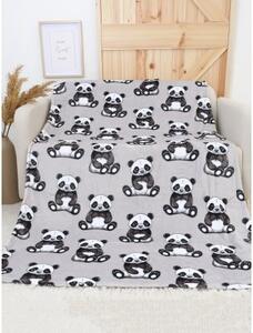 Deka mikroplyš Exclusive 150 × 200 cm – Panda