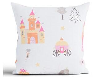 Bavlnená obliečka na vankúšik Renforcé 40 × 40 cm – Kúzelné kráľovstvo