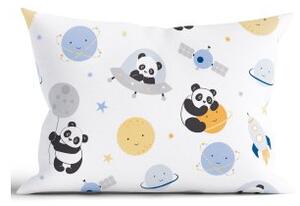 Bavlnená obliečka na vankúš Renforcé 50 × 70 cm – Vesmírna panda