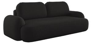Rozkladacia dvojmiestna pohovka MOHYLA - čierna
