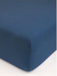 Jersey plachta s elastanom Deluxe 90 × 200 cm – námornícka modrá