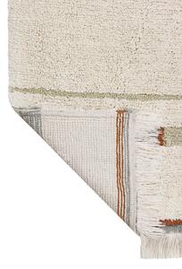 MUZZA Prateľný koberec lanala 90 x 130 cm prírodný