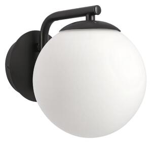 Moderné nástenné osvetlenie AMADEO - 1xE14, 40W, čierne / biele