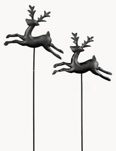 Vianočné dekorácie Reindeer, 2 ks