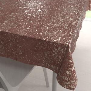 Biante Zamatový obdĺžnikový obrus Isabela IBL-013 Gold Design staroružový 60x100 cm