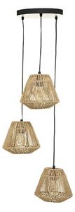 Atmosphera - Luster na lanku JILY 3xE27/40W/230V juta