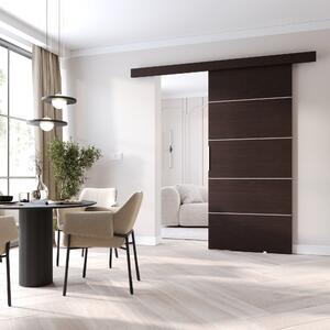 Posuvné interiérové dvere BARRET 2 - 106 cm, wenge