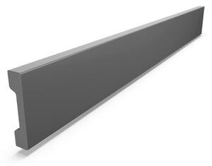 Nástenná dekoratívna lišta XPS DP2-S šedá, rozmer 2000x12x58mm, IMPOL TRADE