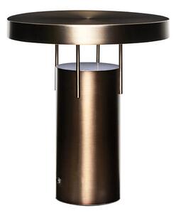 MUZZA Stolná lampa bruss hnedá