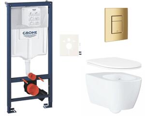 Závesný WC set do ľahkých stien / predstenová montáž GROHE Essence SIKOGRSESSCGL0