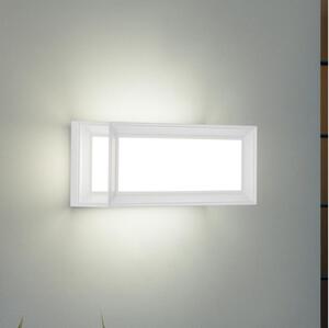 Brilagi - Vonkajšie nástenné svietidlo PARKER 1xE27/60W/230V biela IP44