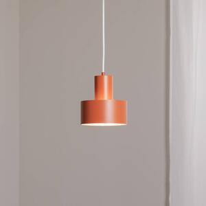 Závesné svietidlo Rif S, tehlovo červené, 1-pl., Ø 15 cm, oceľ, Červená, Obývacia izba / jedáleň, kov, Moderný, Závesné svietidlo