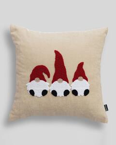 Obliečka na vankúš Jolly Gnomes Red 43x43 cm