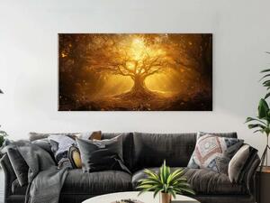 Karlsdesign.sk - Dizajnový obraz | Zlatý strom energie - 20x40
