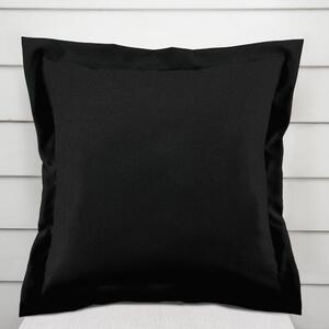 Biante Dekoračná obliečka na vankúš s lemom BKU-116 Čierna 30 x 50 cm