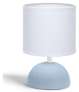 Aigostar B.V. Aigostar - Stolná lampa 1xE14/40W/230V modrá/biela AI0162 + záruka 3 roky zadarmo