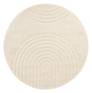 Krémovobiely koberec Mint Rugs Norwalk Fergus, ø 160 cm