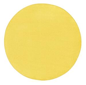 Žltý okrúhly koberec ø 133 cm Fancy – Hanse Home