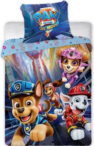 DETSKÉ BAVLNENÉ OBLIEČKY BABY PAW PATROL 100X135 CM, 1KS 40X60 CM VZOROVANÉ