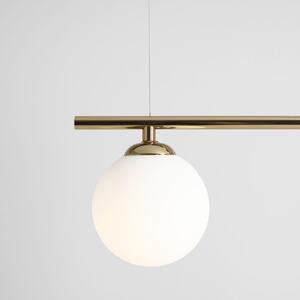 Aldex BERYL GLASS 3 | Lampa na strop Farba: Zlatá