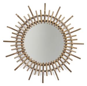 Zrkadlo ratanové guľaté 60 cm