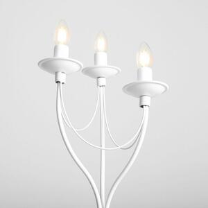 Aldex ROSE WHITE | Stolná lampa v klasickom štýle Variant: Dvojplameňová