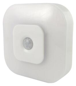 LED nočné svetlo so senzorom LED/0,5W/4,5V 3xAAA biele