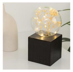 Atmosphera - LED stolová lampa MICRO LED/2xAAA antracitová